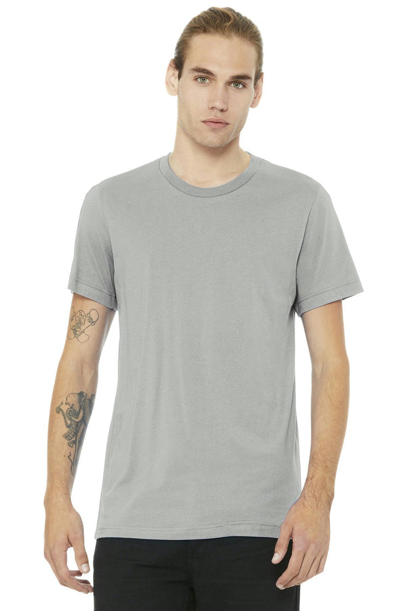 BELLA+CANVAS Unisex Jersey Short Sleeve Tee. BC3001-T-shirts-Silver-L-JadeMoghul Inc.