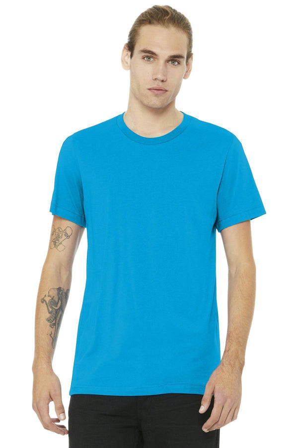 BELLA+CANVAS Unisex Jersey Short Sleeve Tee. BC3001-T-shirts-Turquoise-XL-JadeMoghul Inc.