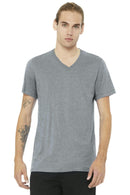 BELLA+CANVAS Unisex Jersey Short Sleeve V-Neck Tee. BC3005-T-shirts-Ash-S-JadeMoghul Inc.