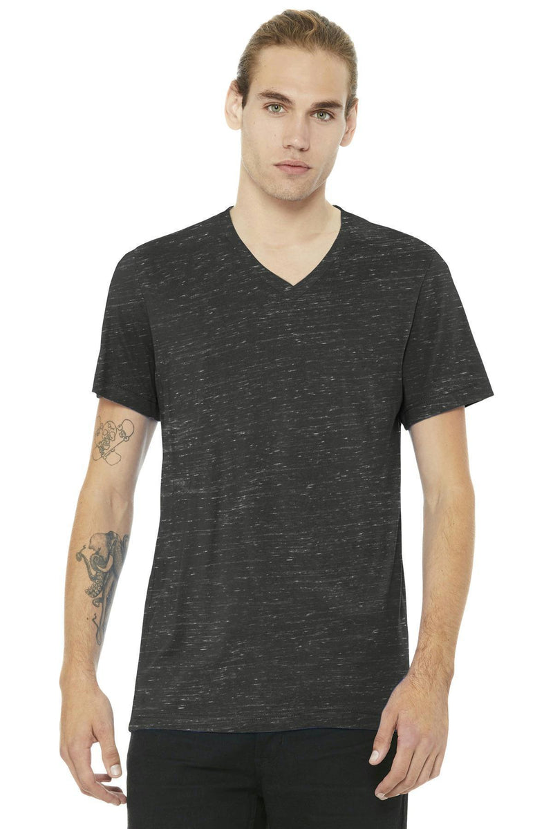 BELLA+CANVAS Unisex Jersey Short Sleeve V-Neck Tee. BC3005-T-shirts-Ash-S-JadeMoghul Inc.