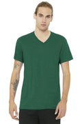 BELLA+CANVAS Unisex Jersey Short Sleeve V-Neck Tee. BC3005-T-shirts-Heather Grass Green-2XL-JadeMoghul Inc.