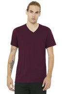 BELLA+CANVAS Unisex Jersey Short Sleeve V-Neck Tee. BC3005-T-shirts-Maroon-2XL-JadeMoghul Inc.