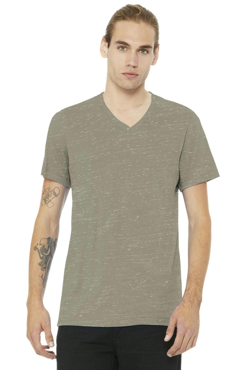 BELLA+CANVAS Unisex Jersey Short Sleeve V-Neck Tee. BC3005-T-shirts-Stone Marble-XS-JadeMoghul Inc.