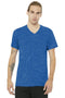 BELLA+CANVAS Unisex Jersey Short Sleeve V-Neck Tee. BC3005-T-shirts-True Royal Marble-L-JadeMoghul Inc.