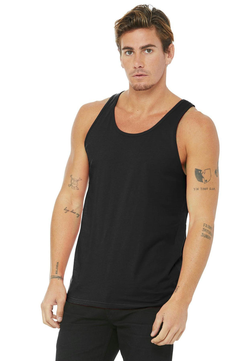 BELLA+CANVAS Unisex Jersey Tank. BC3480-T-shirts-Black-XL-JadeMoghul Inc.