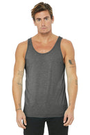 BELLA+CANVAS Unisex Jersey Tank. BC3480-T-shirts-Grey Triblend-2XL-JadeMoghul Inc.