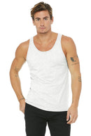 BELLA+CANVAS Unisex Jersey Tank. BC3480-T-shirts-White Fleck Triblend-2XL-JadeMoghul Inc.