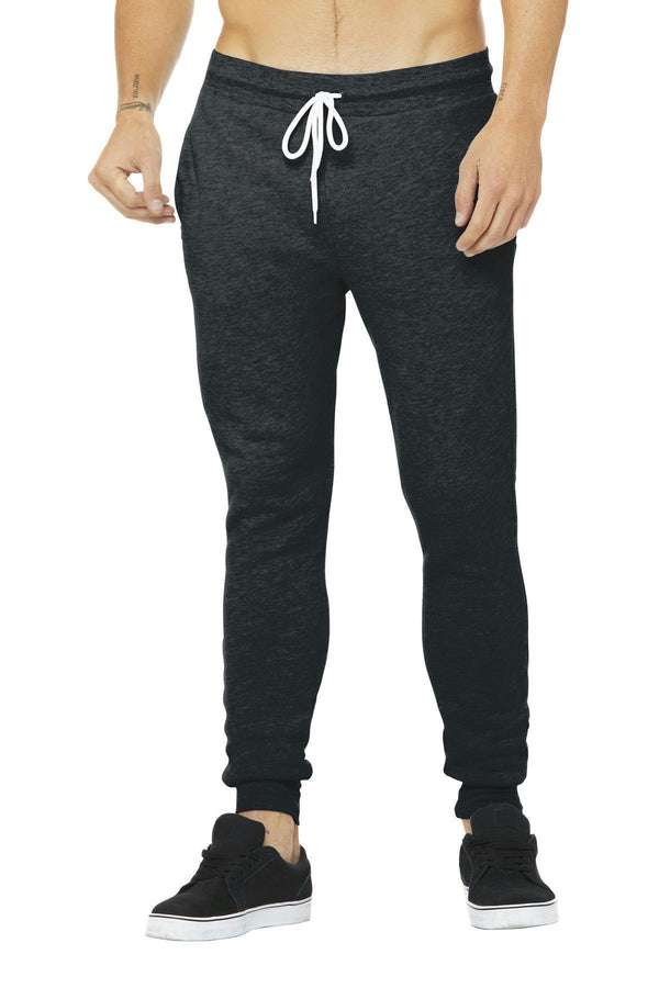 BELLA+CANVAS Unisex Jogger Sweatpants. BC3727-Sweatshirts/fleece-Dark Grey Heather-M-JadeMoghul Inc.