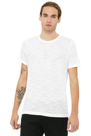 BELLA+CANVAS Unisex Poly-Cotton Short Sleeve Tee. BC3650-T-shirts-White Slub-S-JadeMoghul Inc.