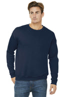 BELLA+CANVAS Unisex Sponge Fleece Drop Shoulder Sweatshirt. BC3945-Sweatshirts/fleece-Navy-S-JadeMoghul Inc.