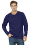 BELLA+CANVAS Unisex Sponge Fleece Raglan Sweatshirt. BC3901-Sweatshirts/fleece-Navy Triblend-2XL-JadeMoghul Inc.