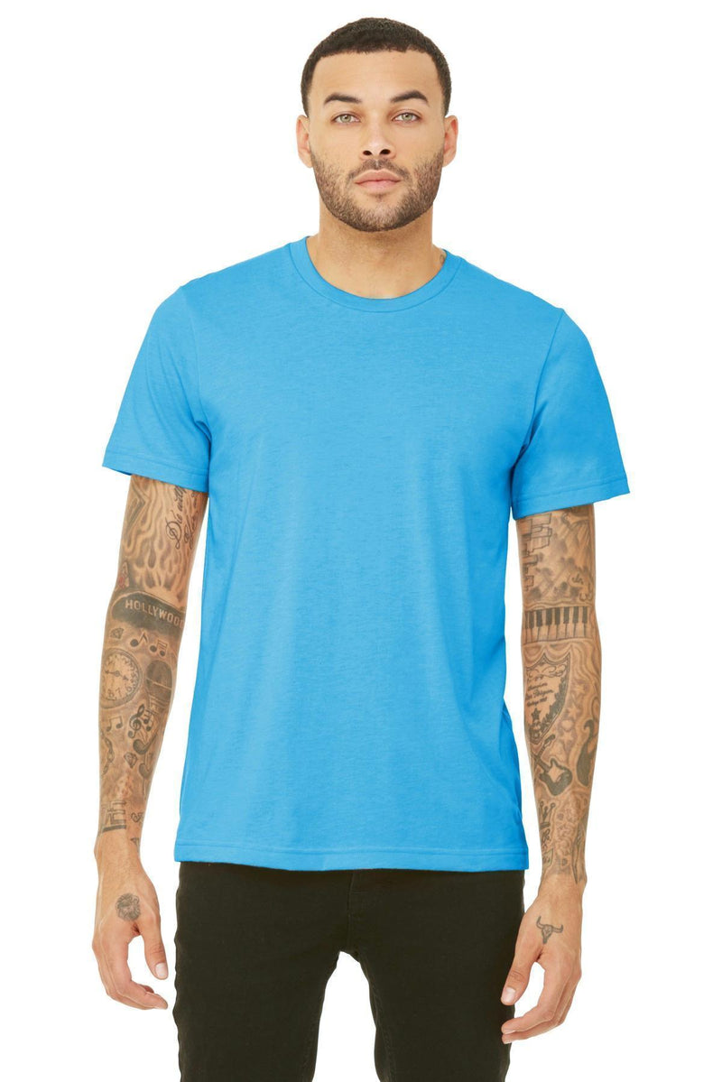 BELLA+CANVAS Unisex Triblend Short Sleeve Tee. BC3413-T-shirts-Aqua Triblend-XL-JadeMoghul Inc.