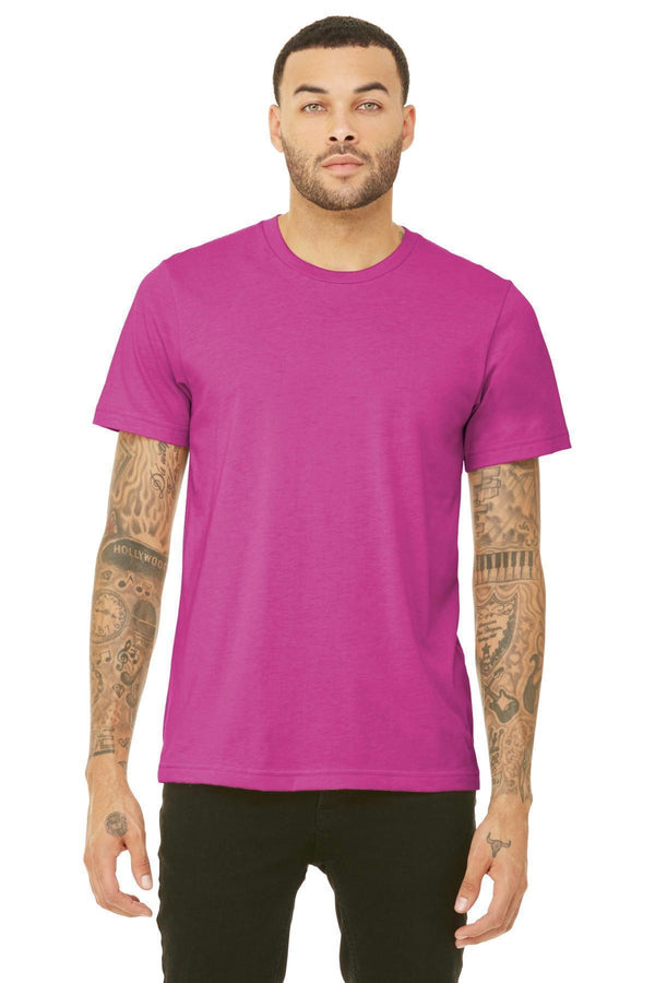 BELLA+CANVAS Unisex Triblend Short Sleeve Tee. BC3413-T-shirts-Berry Triblend-XL-JadeMoghul Inc.