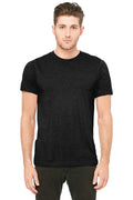 BELLA+CANVAS Unisex Triblend Short Sleeve Tee. BC3413-T-shirts-Black Heather Triblend-XS-JadeMoghul Inc.