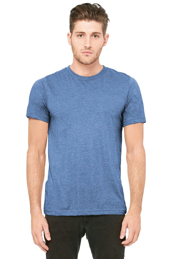 BELLA+CANVAS Unisex Triblend Short Sleeve Tee. BC3413-T-shirts-Blue Triblend-2XL-JadeMoghul Inc.
