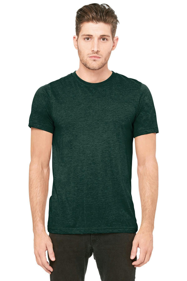 BELLA+CANVAS Unisex Triblend Short Sleeve Tee. BC3413-T-shirts-Emerald Triblend-2XL-JadeMoghul Inc.