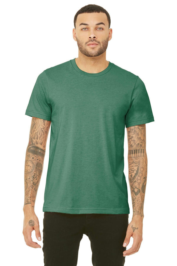 BELLA+CANVAS Unisex Triblend Short Sleeve Tee. BC3413-T-shirts-Grass Green Triblend-2XL-JadeMoghul Inc.