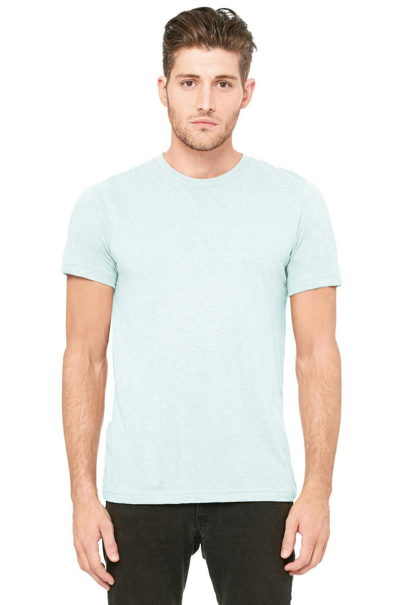 BELLA+CANVAS Unisex Triblend Short Sleeve Tee. BC3413-T-shirts-Ice Blue Triblend-XS-JadeMoghul Inc.