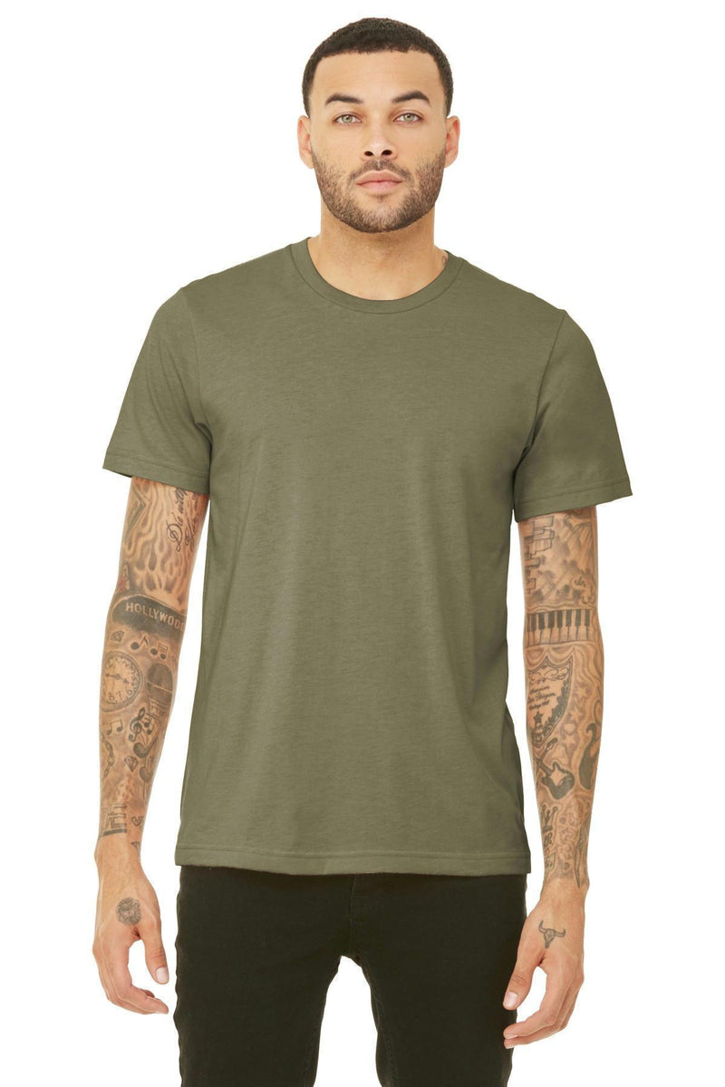 BELLA+CANVAS Unisex Triblend Short Sleeve Tee. BC3413-T-shirts-Olive Triblend-2XL-JadeMoghul Inc.