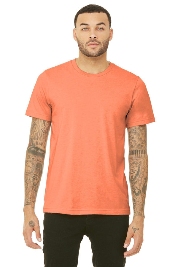 BELLA+CANVAS Unisex Triblend Short Sleeve Tee. BC3413-T-shirts-Orange Triblend-L-JadeMoghul Inc.