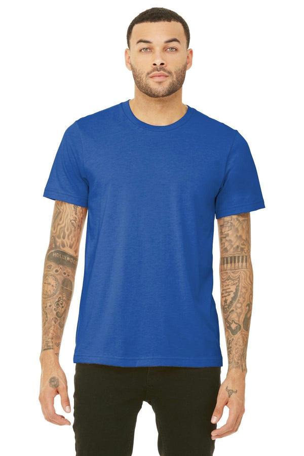 BELLA+CANVAS Unisex Triblend Short Sleeve Tee. BC3413-T-shirts-True Royal Triblend-2XL-JadeMoghul Inc.