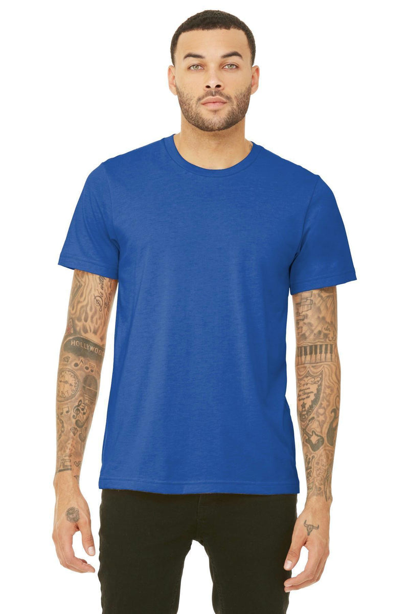 BELLA+CANVAS Unisex Triblend Short Sleeve Tee. BC3413-T-shirts-True Royal Triblend-M-JadeMoghul Inc.