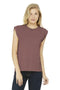 BELLA+CANVAS Women's Flowy Muscle Tee With Rolled Cuffs. BC8804-T-shirts-Mauve-2XL-JadeMoghul Inc.