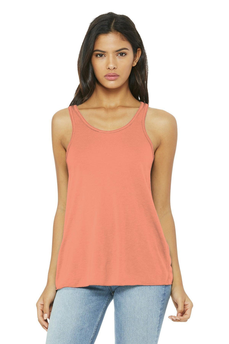 BELLA+CANVAS Women's Flowy Racerback Tank. BC8800-T-shirts-Sunset-2XL-JadeMoghul Inc.