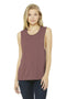 BELLA+CANVAS Women's Flowy Scoop Muscle Tank. BC8803-T-shirts-Mauve-2XL-JadeMoghul Inc.