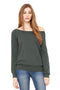 BELLA+CANVAS Women's Sponge Fleece Wide-Neck Sweatshirt. BC7501-Sweatshirts/fleece-Deep Heather-2XL-JadeMoghul Inc.