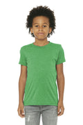 BELLA+CANVAS Youth Triblend Short Sleeve Tee. BC3413Y-T-shirts-Green Triblend-XL-JadeMoghul Inc.