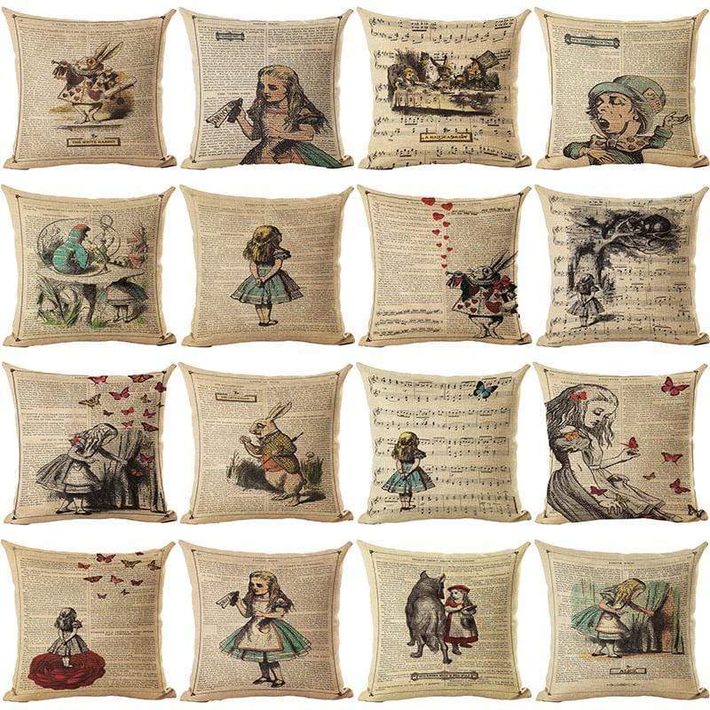 Bench Cushions Illustration Throw Pillows - Decorative Pillows JadeMoghul Inc. 