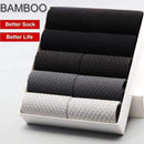 Bendu Brand Guarantee Men Bamboo Socks 10 Pairs / Lot Brethable Anti-Bacterial Deodorant High Quality Guarantee Man Sock-10 Black-JadeMoghul Inc.