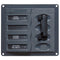 BEP AC Circuit Breaker Panel without Meters, 2DP AC230V Stainless Steel [900-ACCH]-Electrical Panels-JadeMoghul Inc.