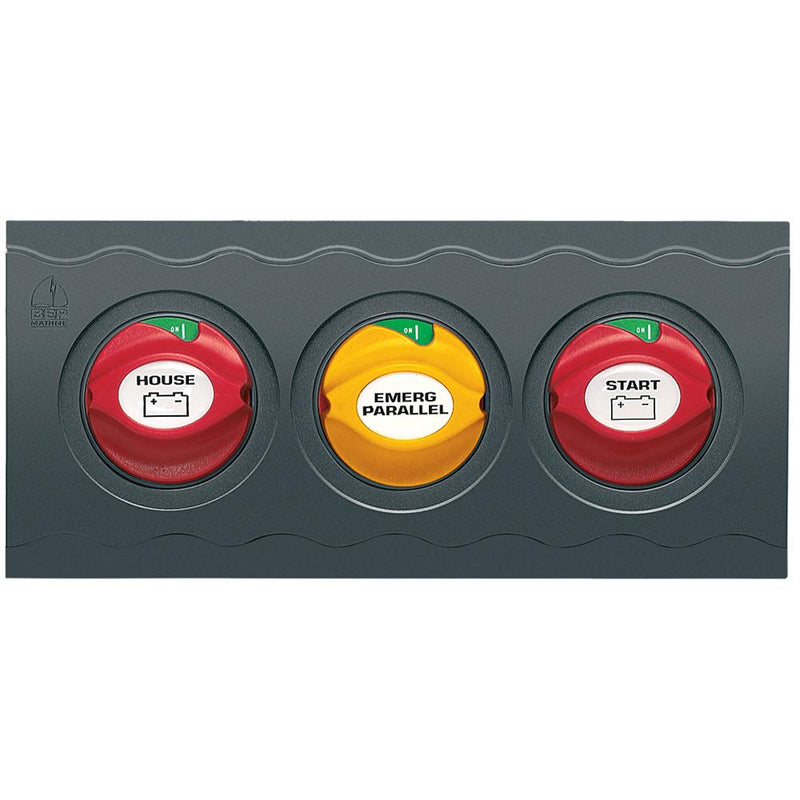 BEP Contour Connect 3 Battery Switch Panel w-3 Disconnects [CC-810]-Battery Management-JadeMoghul Inc.