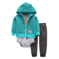 Boys / Girls 3 3 Piece Body Suit /Legging And Hoodie Set