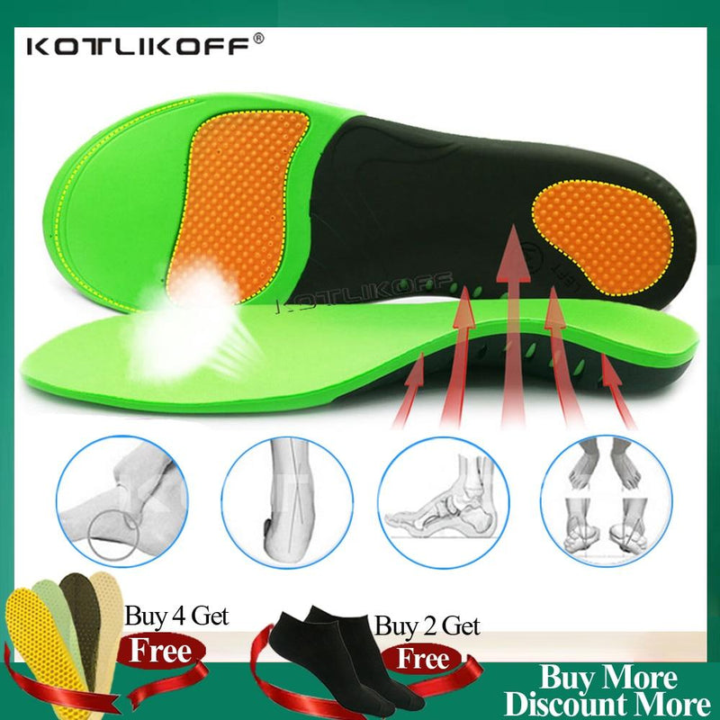 Best Orthopedic Shoes Sole Insoles For Shoes Arch Foot Pad X/O Type Leg Correction Flat Foot Arch Support Sports Shoes Inserts AExp