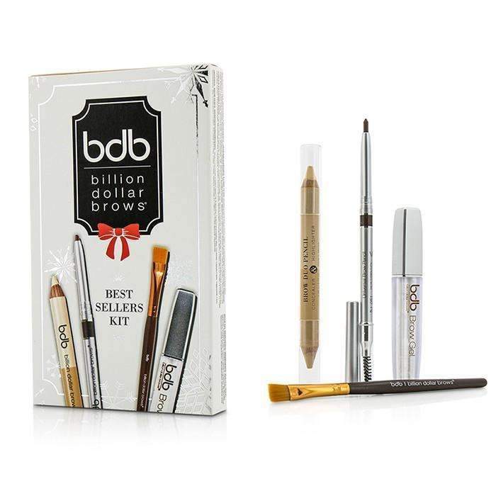 Best Sellers Kit: 1x Universal Brow Pencil 0.27g-0.009oz, 1x Brow Duo Pencil 2.98g-0.1oz, 1x Smudge Brush, 1x Brow Gel 3ml-0.1oz - 4pcs-Make Up-JadeMoghul Inc.