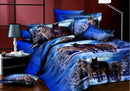 BEST.WENSD luxury jacquard bedclothes 3d Rose Wedding flat bed linen 100% microfibre bedding set duvet cover housse de couette-as picture 28-king size 4pcs-JadeMoghul Inc.