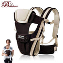 Beth Bear 0-30 Months Breathable Front Facing Baby Carrier 4 in 1 Infant Comfortable Sling Backpack Pouch Wrap Baby Kangaroo New-Beige-China-JadeMoghul Inc.