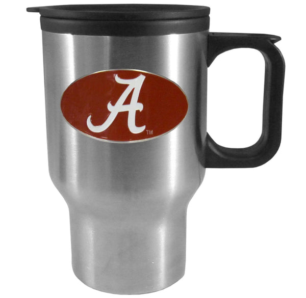 Alabama Football - Alabama Crimson Tide Sculpted Travel Mug, 14 oz