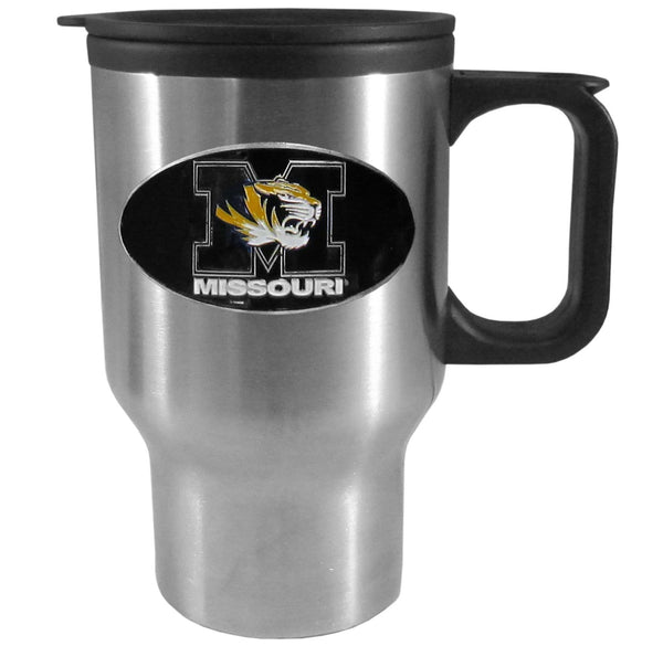 Missouri Tigers Football Sculpted Travel Coffee Mugs, 14 oz