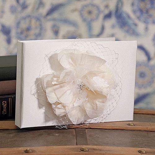 Beverly Clark La Fleur Collection Guest Book (Pack of 1)-Wedding Reception Accessories-JadeMoghul Inc.