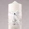 Beverly Clark Royal Lace Collection Unity Candle (Pack of 1)-Wedding Reception Decorations-JadeMoghul Inc.