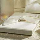 Beverly Clark Tie the Knot Collection Guest Book Ivory (Pack of 1)-Wedding Reception Accessories-JadeMoghul Inc.
