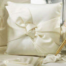 Beverly Clark Tie the Knot Collection Ring Pillow Ivory (Pack of 1)-Wedding Ceremony Accessories-JadeMoghul Inc.