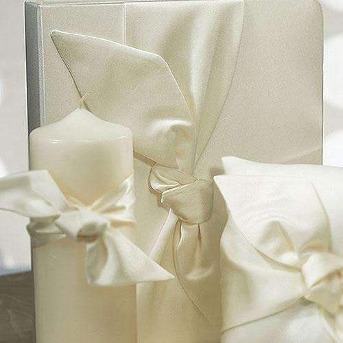 Beverly Clark Tie the Knot Collection Scrap Book Ivory (Pack of 1)-Wedding Reception Accessories-JadeMoghul Inc.