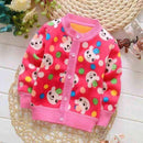 BibiCola 2016 spring autumn baby girls/boys candy color cardigan sweater children add velvet underwear jersey kids Knitting coat-picture color 1-9M-JadeMoghul Inc.