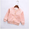 BibiCola autumn kids boys girls warm jacket leisure jacket plus velvet winter spring baby wear cotton shirt late autumn outwear-picture color 1-9M-JadeMoghul Inc.