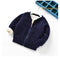BibiCola autumn kids boys girls warm jacket leisure jacket plus velvet winter spring baby wear cotton shirt late autumn outwear-picture color-9M-JadeMoghul Inc.